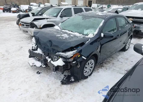 2018 Toyota Corolla Le from USA, damaged, VIN 2T1BURHE2JC981652